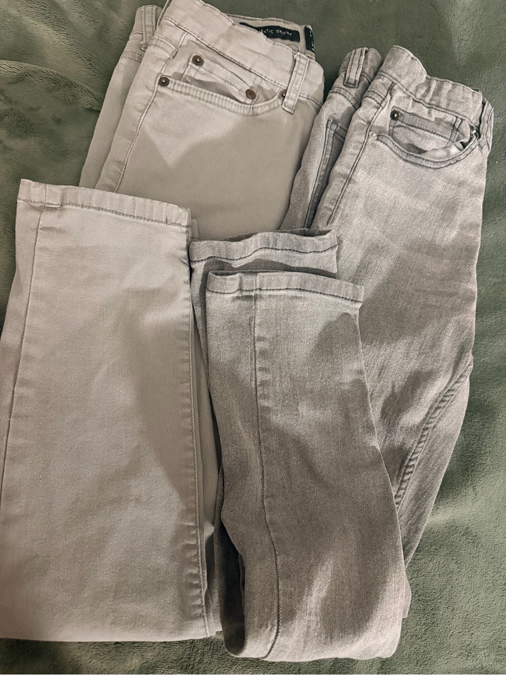 Boys Gray Skinny Fit Jeans - lucky brand and Calvin Klein size 12